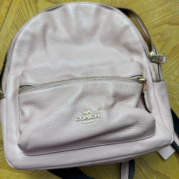 Mini pink backpack purse - Picture 1 of 5
